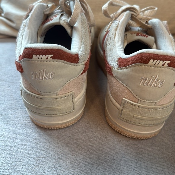 NIKE AF1 SHADOW SHIMMERS/MARS STONE SANDDRIFT WOMEN SHOES..🙎♀️🥰😍 - Picture 3 of 7